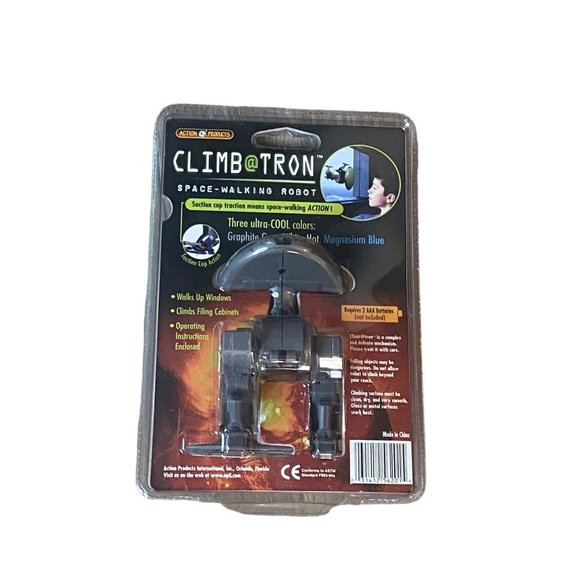 CLIMB@TRON SPACE-WALK ROBOT WALKS UP WALLS AND CEILINGS BY ACTION PRODUCTS - Picture 3 of 3